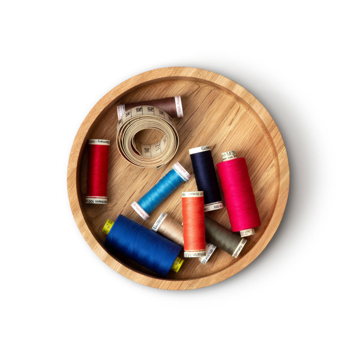 AUFBEWAHRUNGSDOSE, Eichenholz, Ø 19 x 6 cm, 4171 - Braun, Holz (10/3/20cm) - Continenta