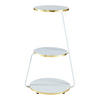 BEISTELLTISCH Sipoo - Goldfarben, Holzwerkstoff (37/46/74cm) - [en.casa]