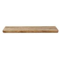 WANDREGAL Sleek Beige 35/168/ 10 cm - Beige, Holz (168/10/35cm) - Hoyz Collection