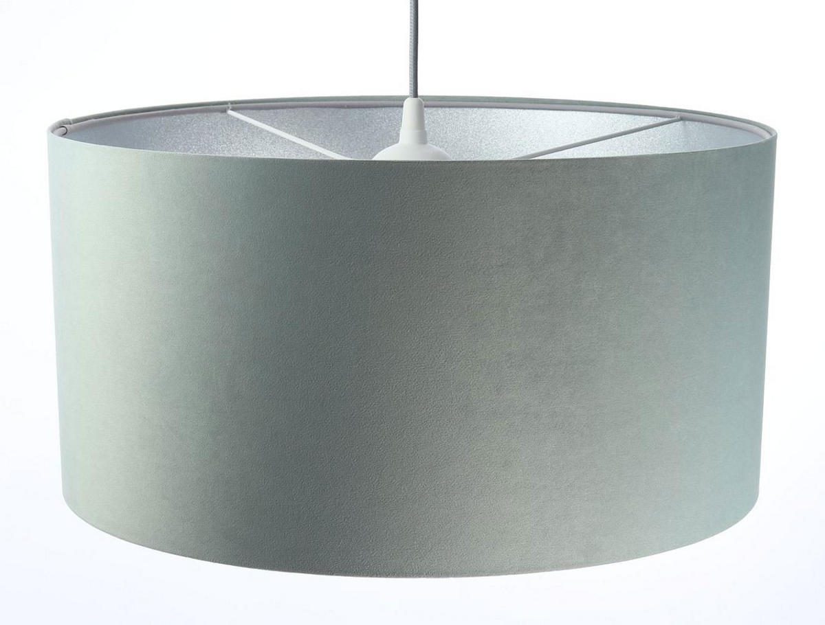 HÄNGELEUCHTE Pastell 50/25 cm - Beige/Silberfarben, Kunststoff (50/0.8/25cm) - ONZENO