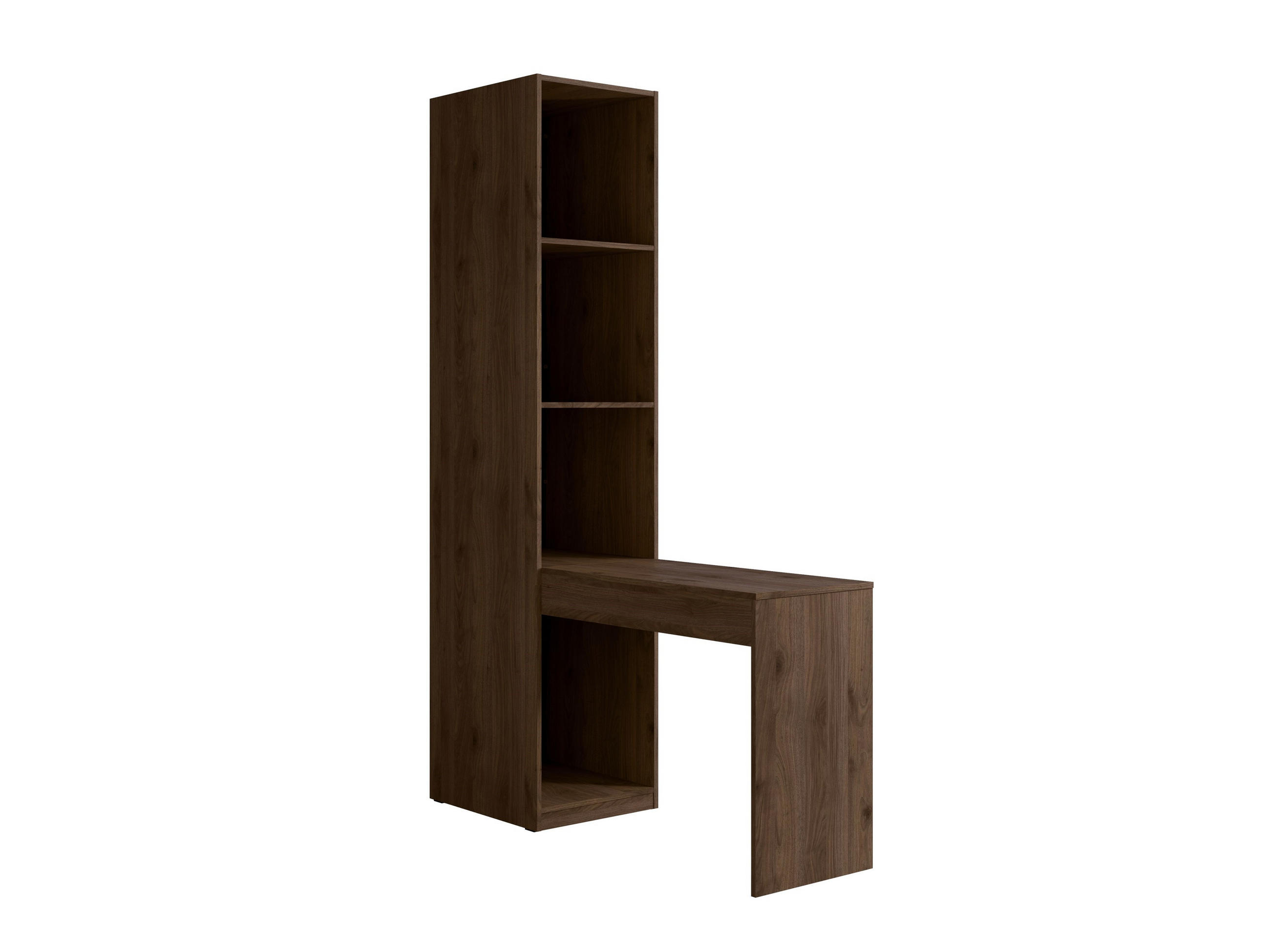 Raumhirsch Furniture Standregal Walnuss 47x221x146 cm