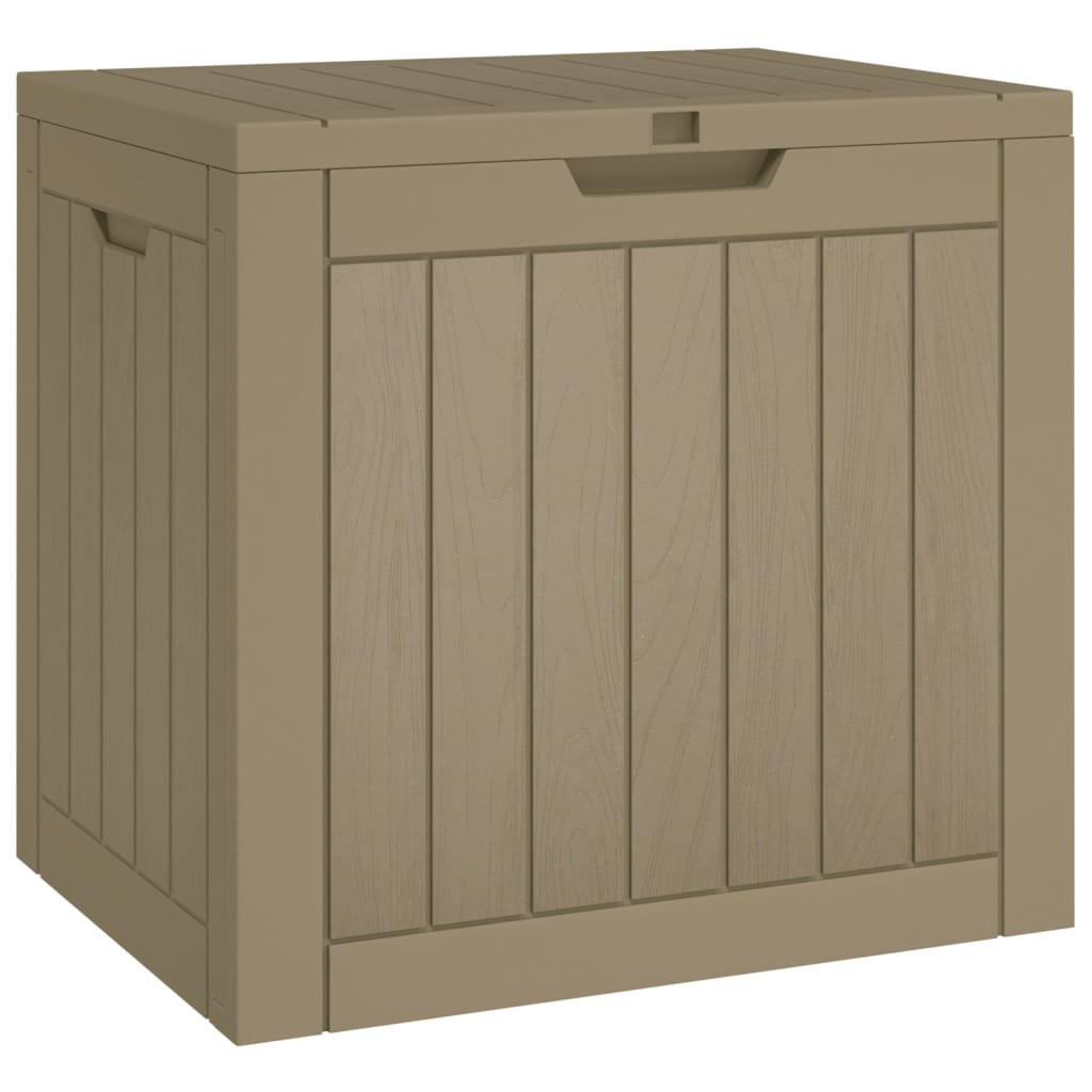 GARTENBOX Grau 55,5x43x53 cm Polypropylen - Grau, Kunststoff (43/53/55.5cm) - furnicato