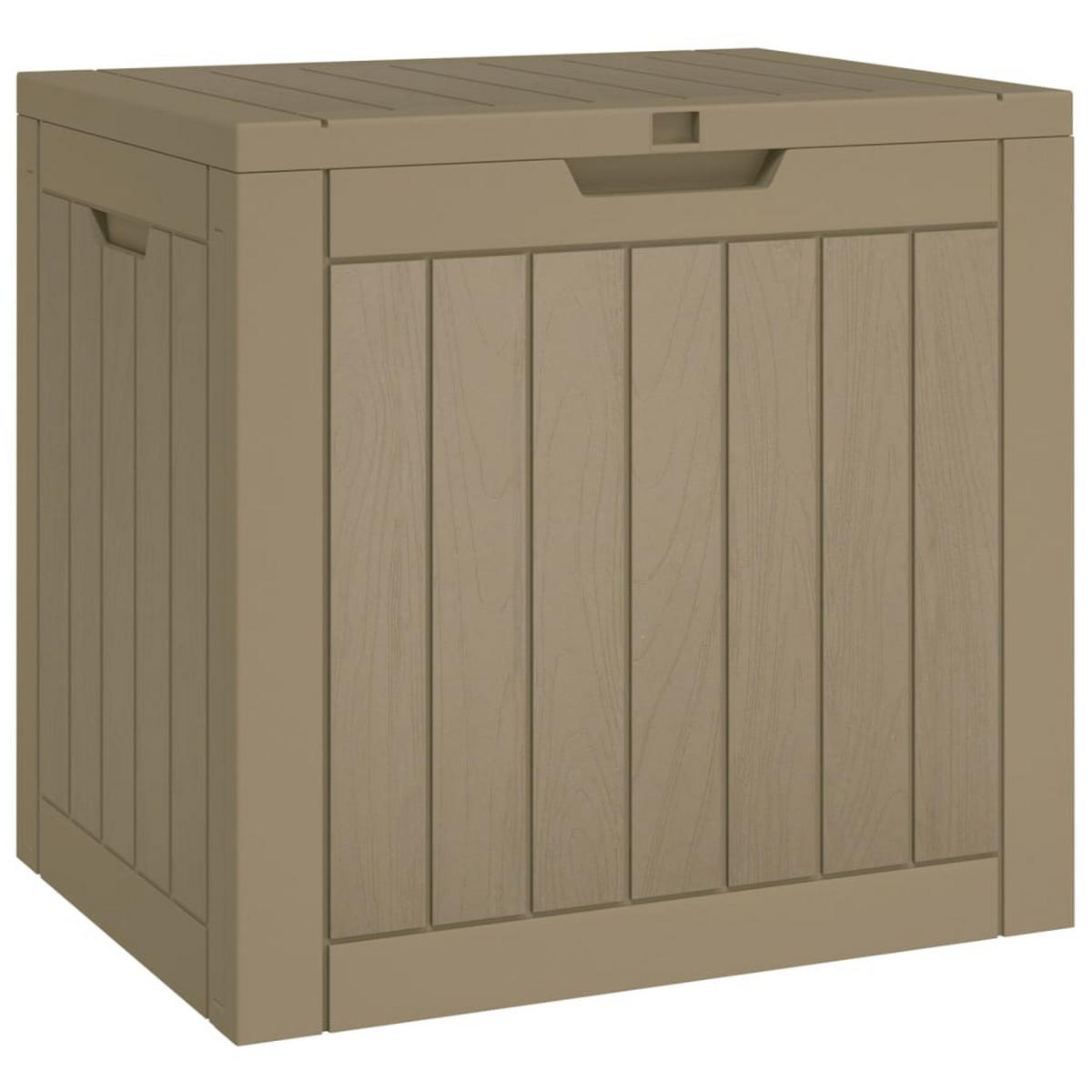 GARTENBOX Grau 55,5x43x53 cm Polypropylen - Grau, Kunststoff (43/53/55.5cm) - furnicato