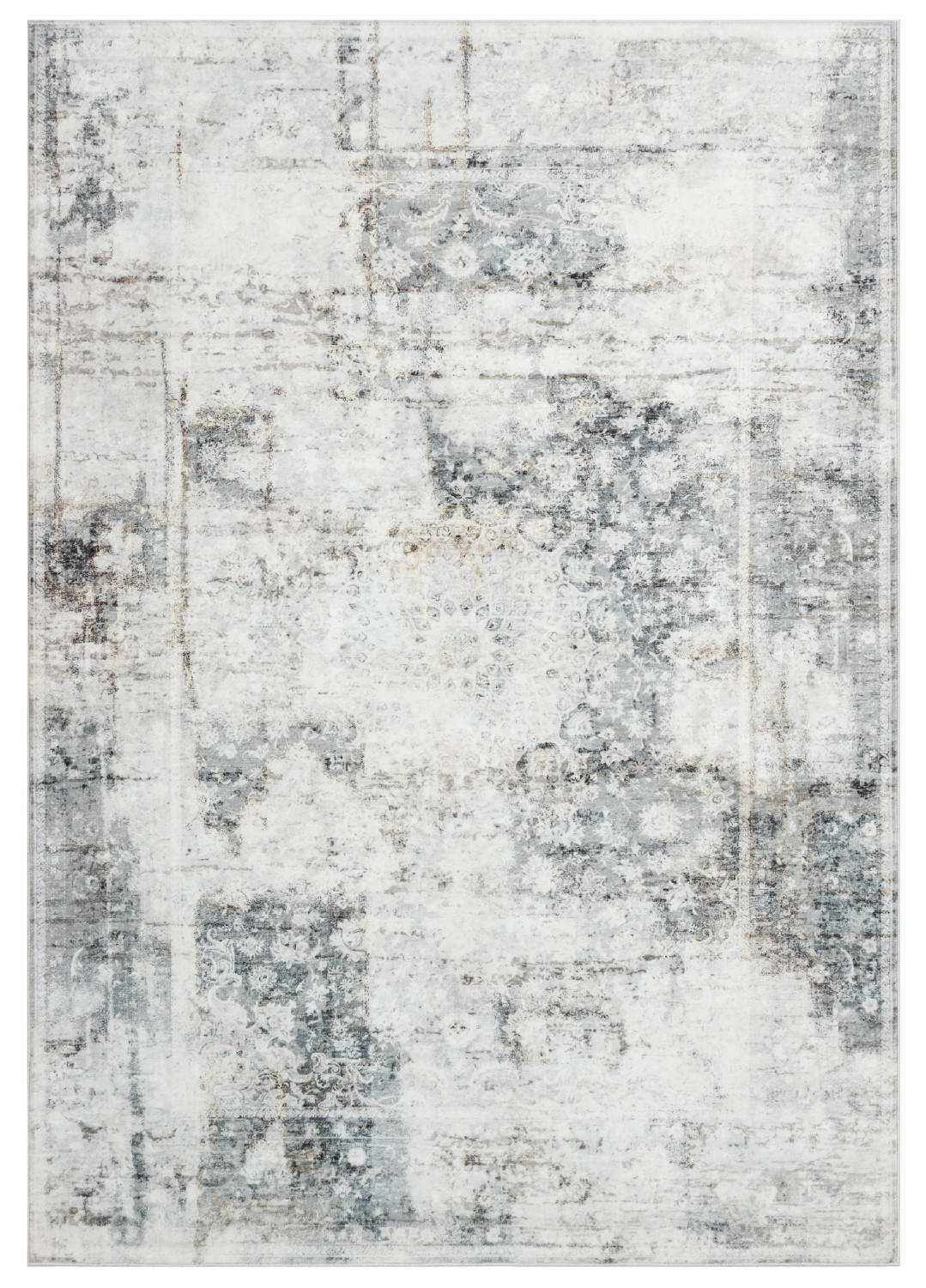 TEPPICH VENEZIA Grau 180/250 cm - Grau, Textil (180/250cm) - Tapiso