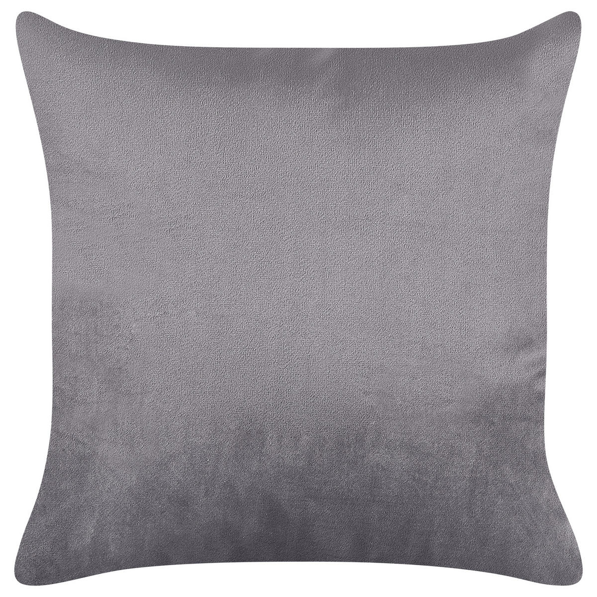 ČALOUNĚNÉ LEHÁTKO CHAISE LONGUE PRAVOSTRANNÉ Sametová látka Taupe Gonesse - šedá/zlatá, textil (160/72/79cm) - Beliani