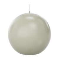 KUGELKERZEN Elfenbein Ø 100 mm, 6 Stück - Beige, Paraffin (10/10/10cm) - Wiedemann Kerzen