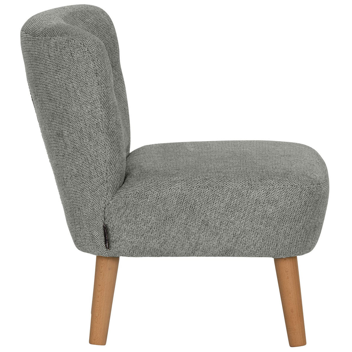 KINDERSESSEL Katya Flachgewebe anthrazit - Anthrazit, Kunststoff (41/54/50cm) - 58aufmkessel