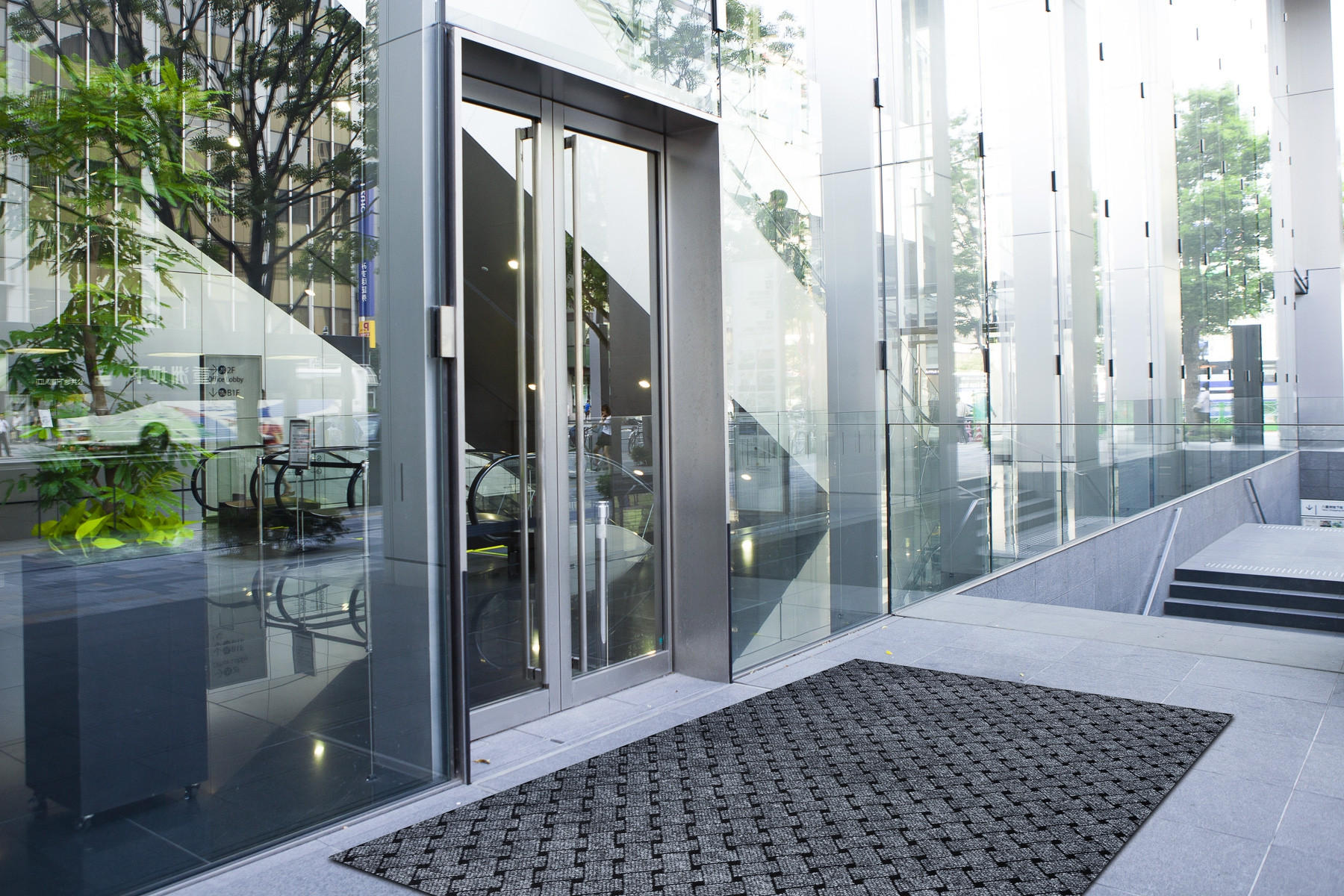 Thumbnail - rugsX Türmatte, Grau, Textil, Rechteckig, 200x390 cm, Teppiche & Böden, Teppiche