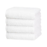 HANDTÜCHER, 4er-Set, 50x100 cm, 100% Baumwolle, Weiß - Weiß, Textil (50/100cm) - Zollner