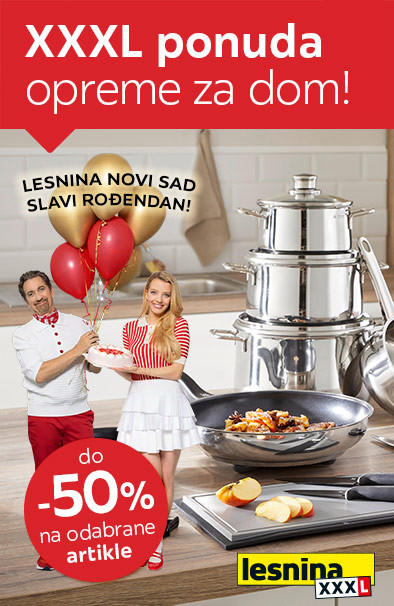 50% na opremu za domaćinstvo