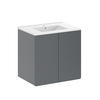 WASCHBECKENUNTERSCHRANK Izan Grau - Grau, Holzwerkstoff (61.8/57.8/44.8cm) - Vicco