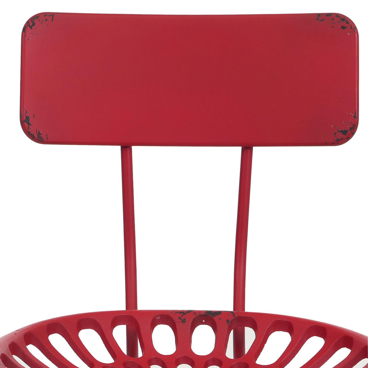 BARHOCKER Rot - Rot, Metall (44/89/36cm) - MCW