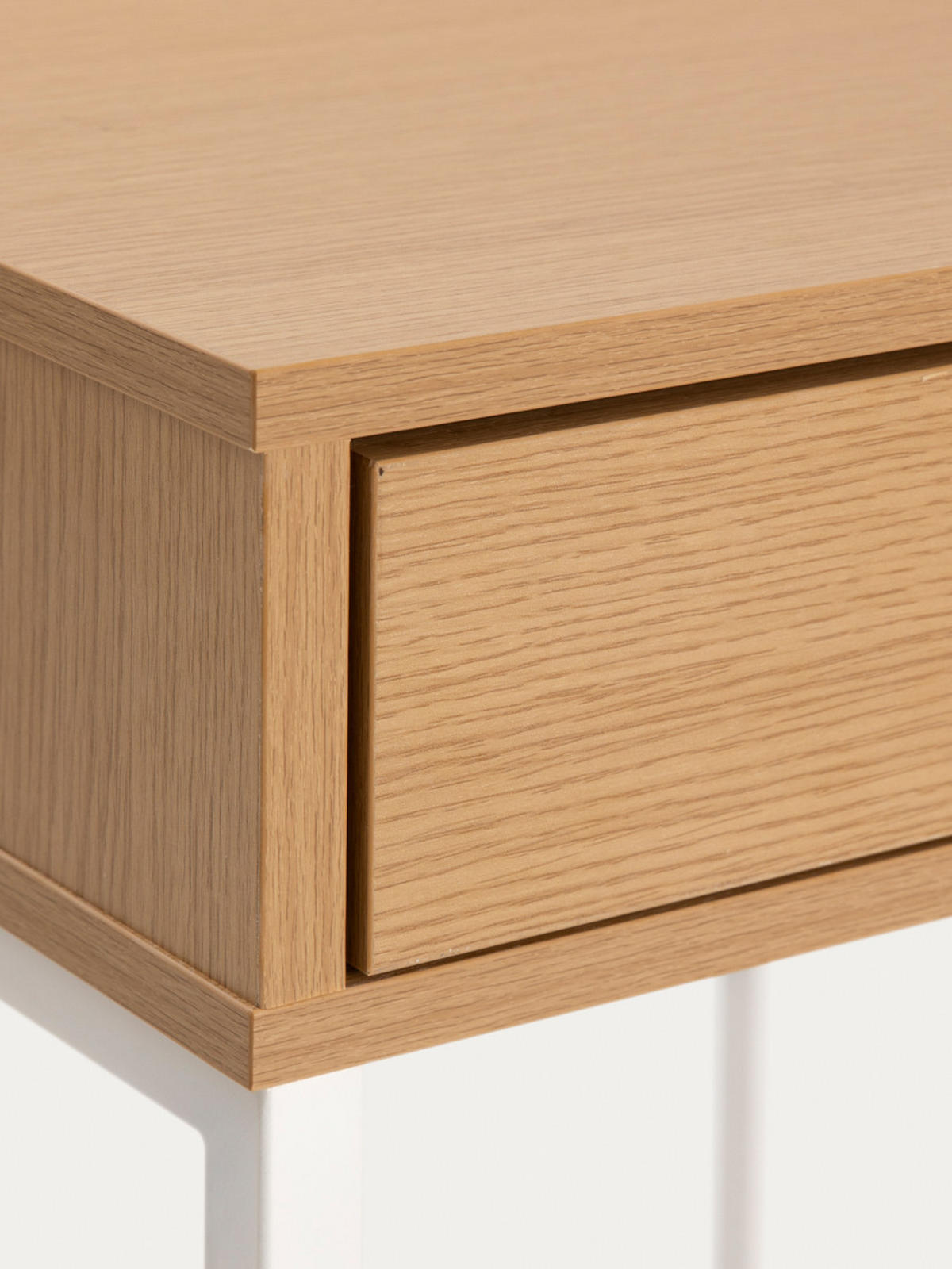 SCHREIBTISCH Bari Natur 50 x 120 - Braun, Holzwerkstoff (120/50/78cm) - Kenay Home