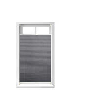 PLISSEE - Grau, Kunststoff/Textil (80/130/2cm) - Relaxdays