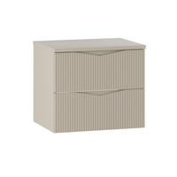 WASCHTISCHUNTERSCHRANK 60.6cm Tao Kaschmir - Beige, Holzwerkstoff (60.6/52.2/46.5cm) - Petits-meubles