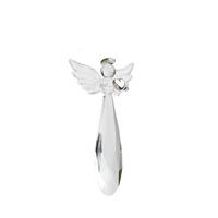 WEIHNACHTSDEKO Hängend ICEANGEL, 6 x 11 cm, Transparent, Christbaumschmuck, Weihnachtsbaumdekoration, Christmas, Xmas - Transparent, Glas (3/11/6cm) - home&you