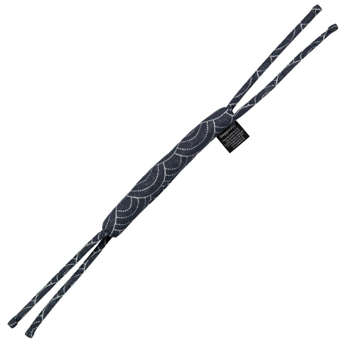 TRAGEZUBEHÖR Nackenrolle - Hellgrau/Dunkelblau, Textil (2.5/2.5/22cm) - Hoppediz