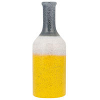 DEKOVASE Steinzeug bunt Larnaca - Multicolor, Stein (36cm) - Beliani