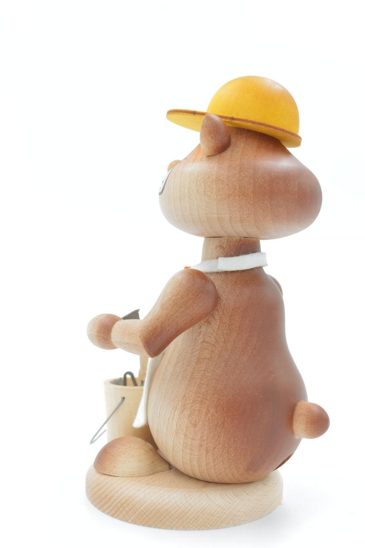 RAUCHFIGUR Hamster Maurer 18 cm - Multicolor, Holz (12/18/0.1cm)