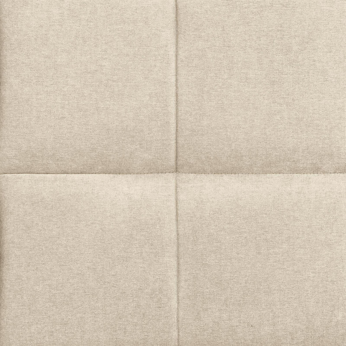 POLSTERBETT EMILIA 140x200 cm cremeweiß - Creme, Textil (140/200cm) - IDIMEX