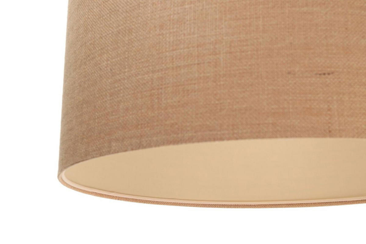 HÄNGELEUCHTE Beige 40/25 cm - Beige, Kunststoff (40/0.5/25cm) - ONZENO