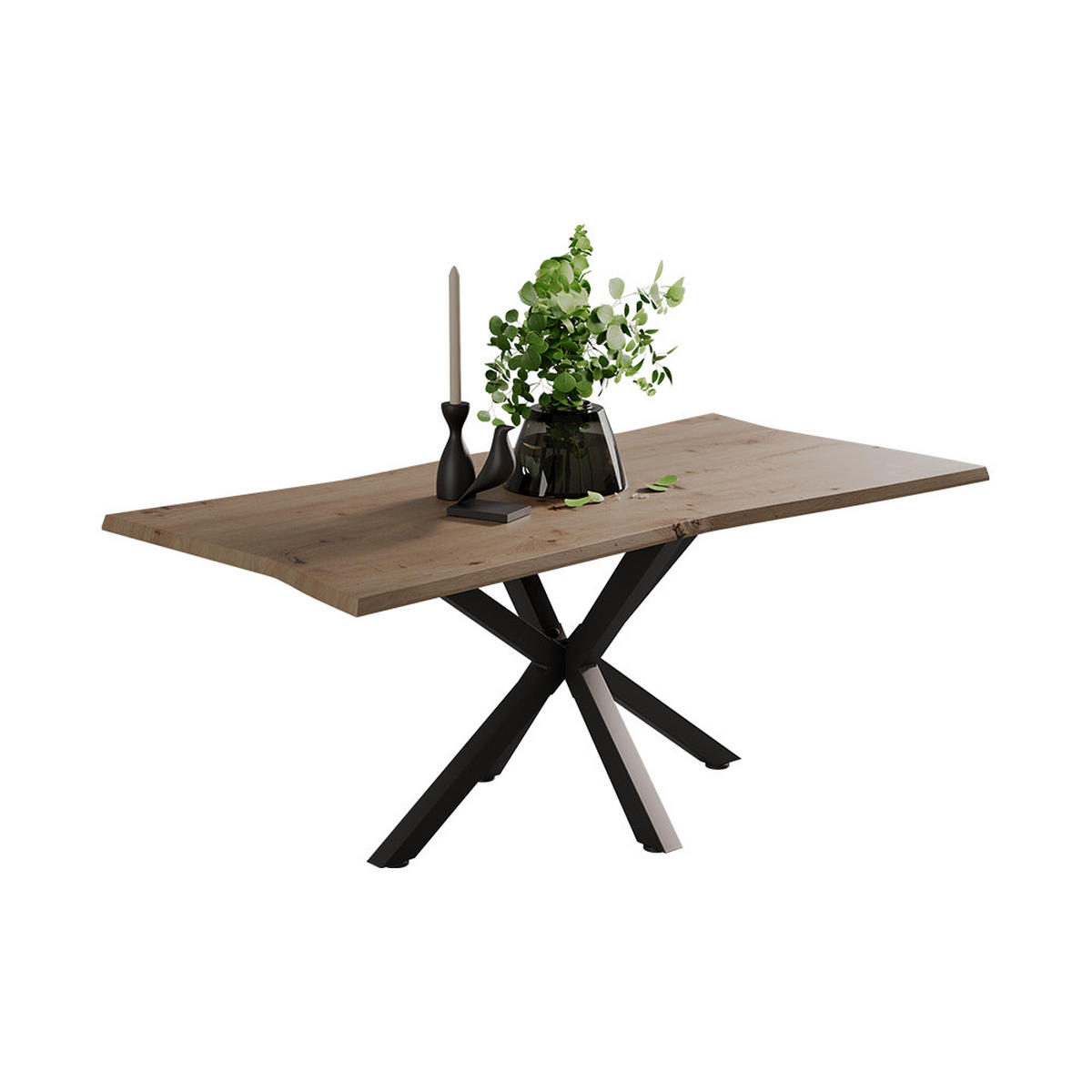 COUCHTISCH Yan Artisan 100 x 50 cm - Hellgrau, Holzwerkstoff (50/100/40cm) - Vicco