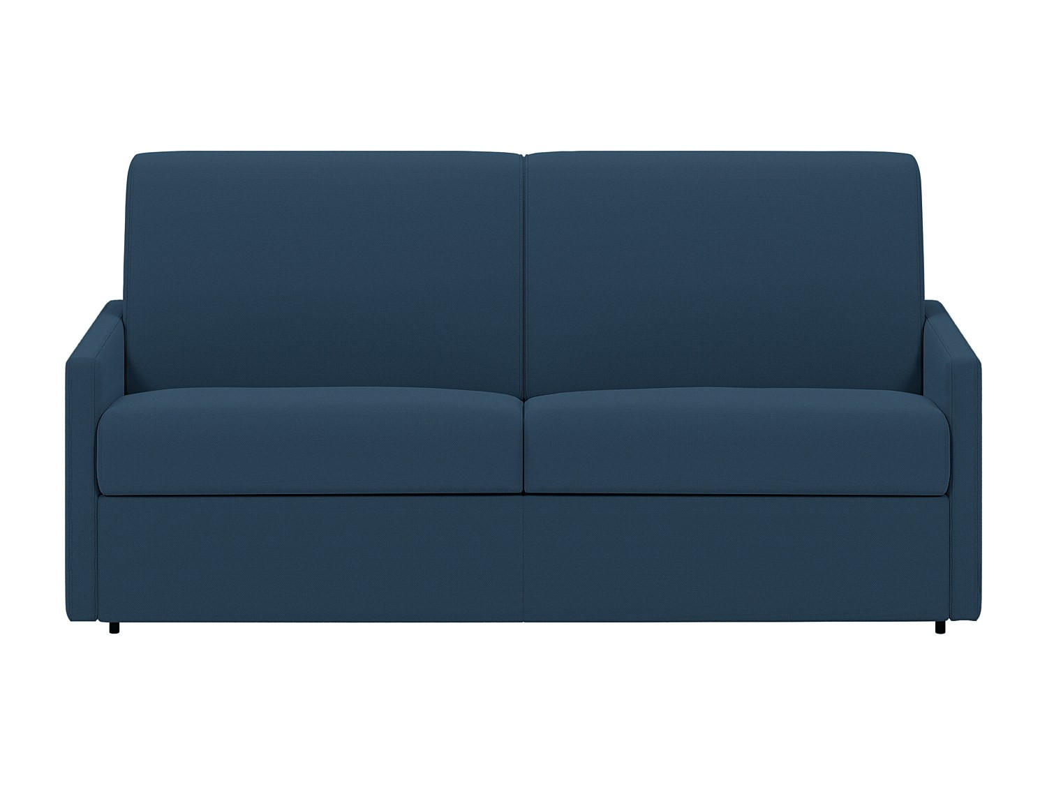 SCHLAFSOFA - 3 Personen - stoff - marineblau Calife - Dunkelblau, Textil (170/97/223cm) - Vente-Unique
