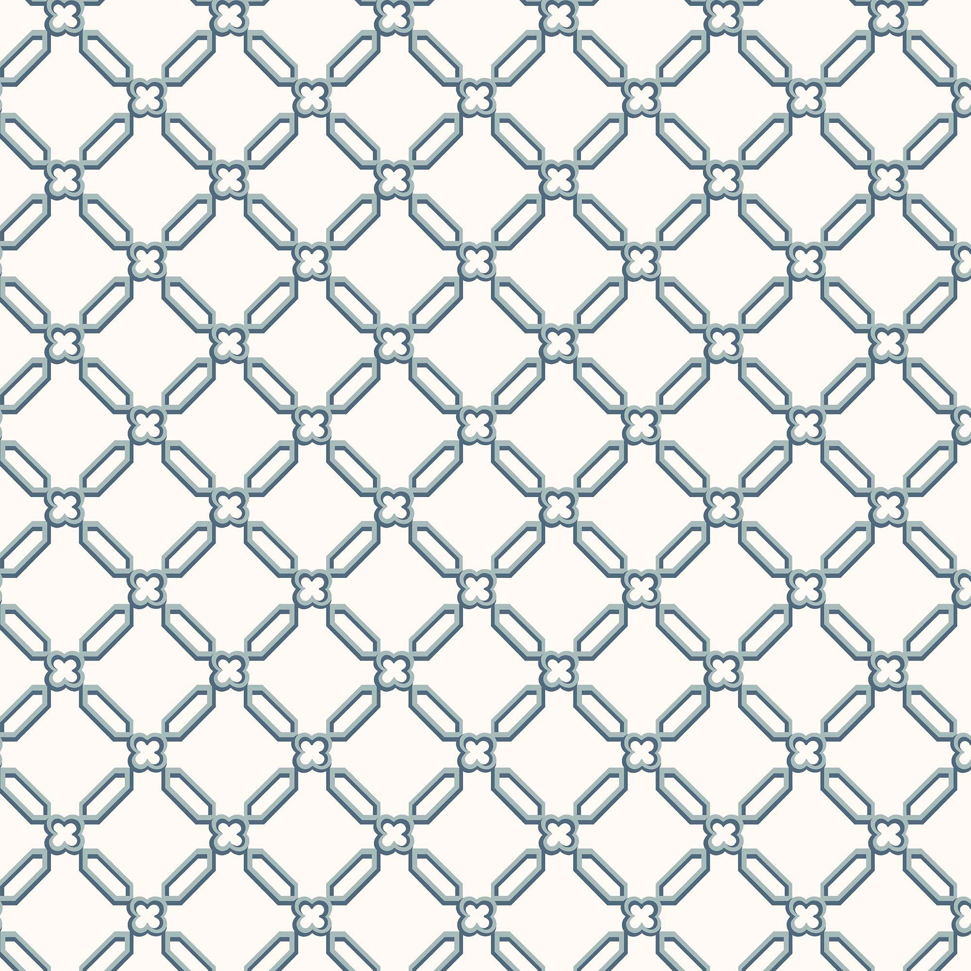Laura Ashley Vliestapete Blau 52x1000 cm