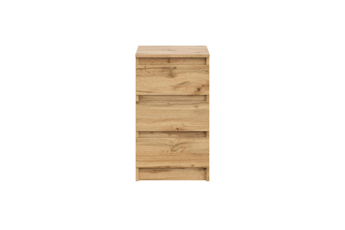 KOMMODE Wotan Eiche 40/69/44 - Eiche Wotan, Holzwerkstoff (40/69/44cm) - RAUMHIRSCH FURNITURE