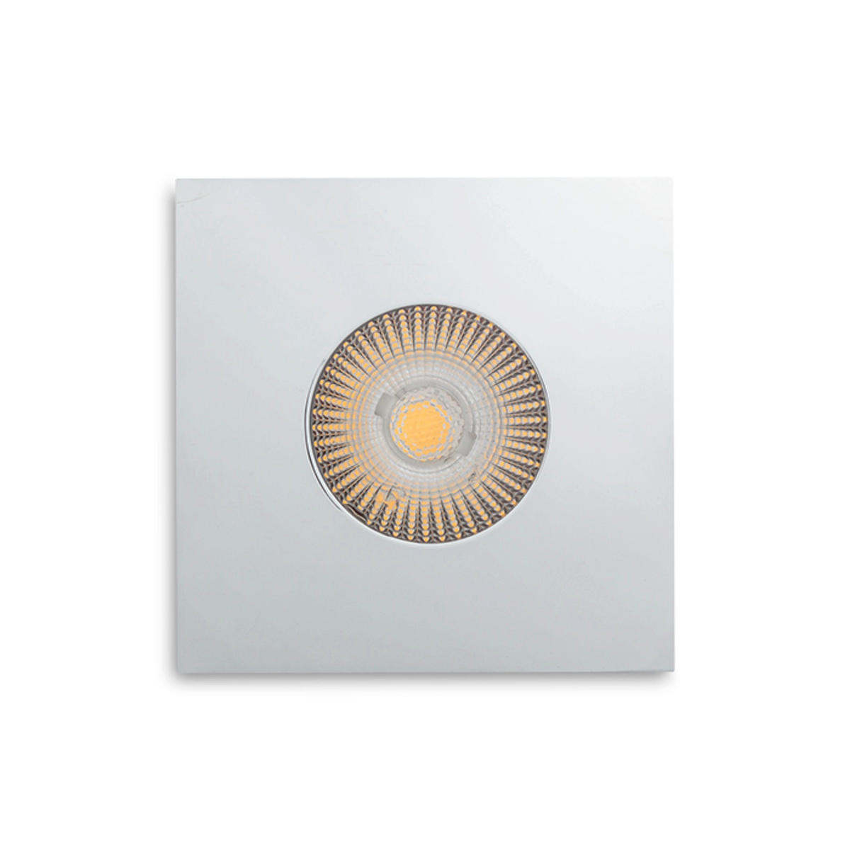 EINBAULEUCHTE WATERBOY SQ Chrom 10 W IP65 - Chromfarben, Metall (84/84/7cm) - Rendl