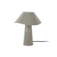 TISCHLAMPE Ameno - Grau - 33 cm - Grau, Metall (28/28/33cm) - Leitmotiv