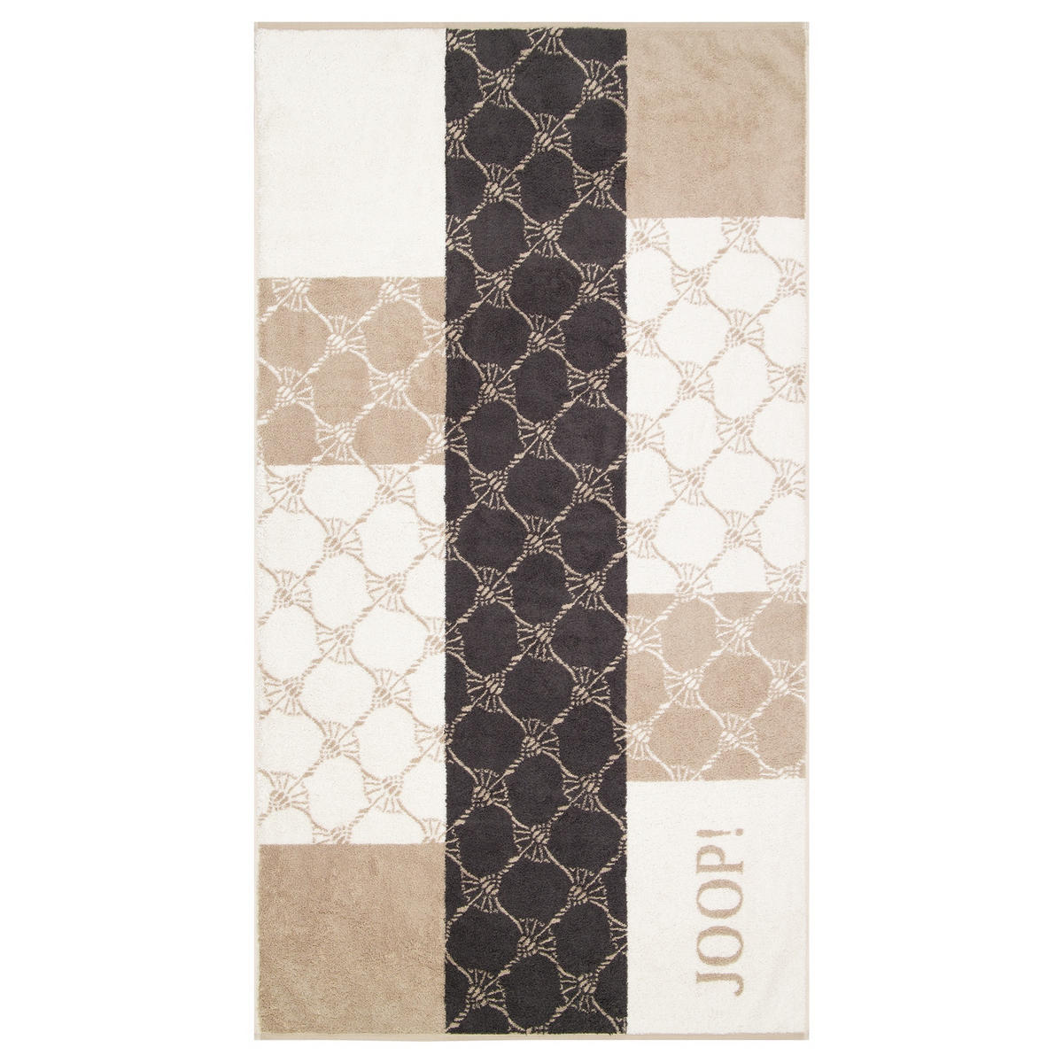 HANDTÜCHER SAUNA SQUARES 1719 NATUR - 37 - Beige, Textil (80/150cm) - Joop!