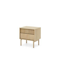 NACHTTISCH TAVO Beige 54x40x55 cm - Beige, Holzwerkstoff (54/55/40cm) - FURNLUX
