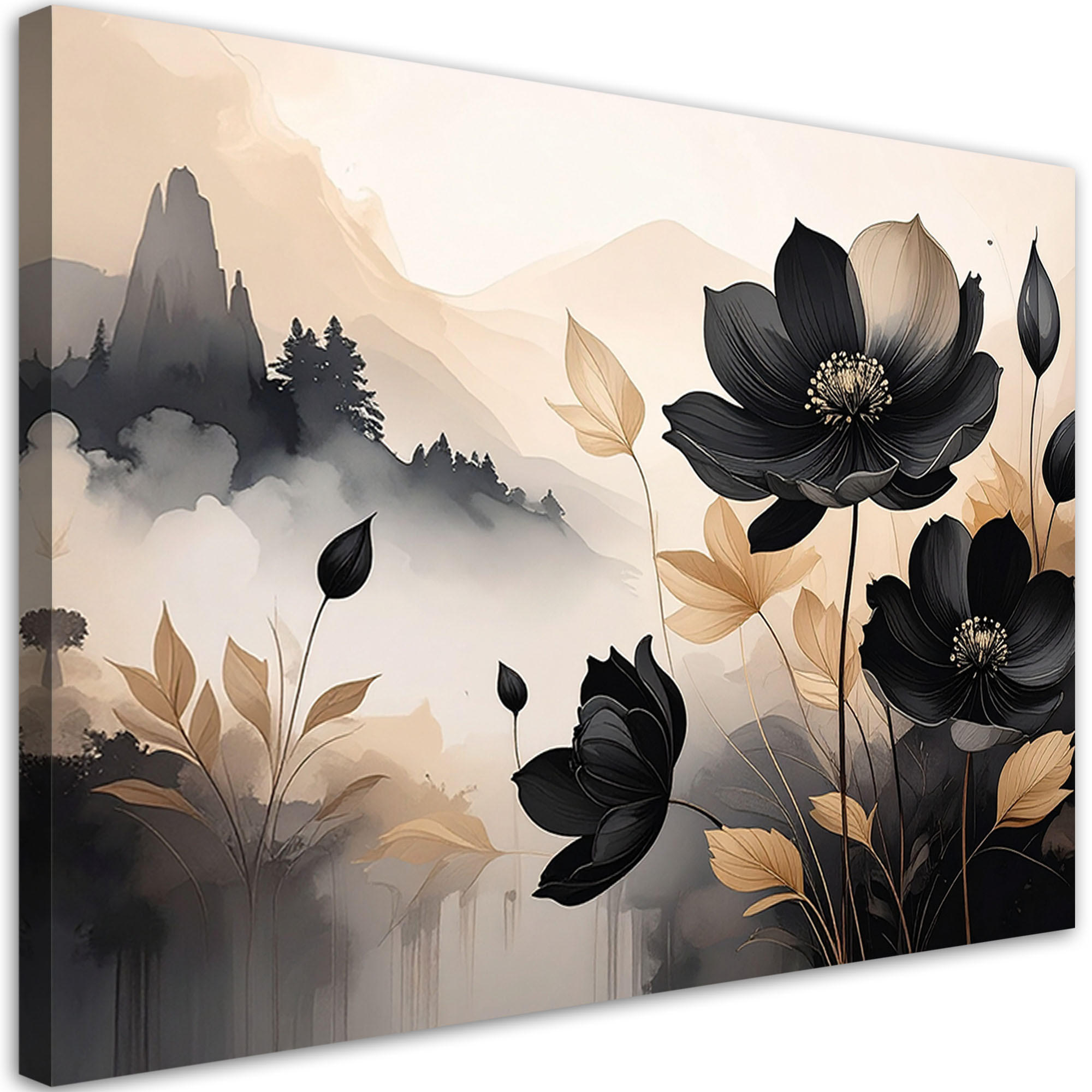 Feeby Wandbild, Beige 60x40 cm