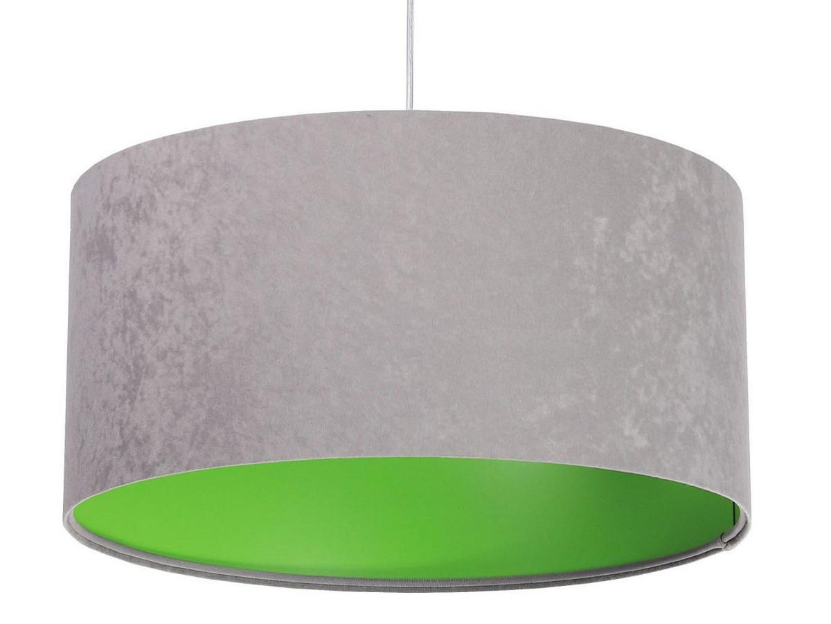 HÄNGELEUCHTE Grau 60/30 cm - Grau/Grün, Kunststoff (60/1.1/30cm) - ONZENO
