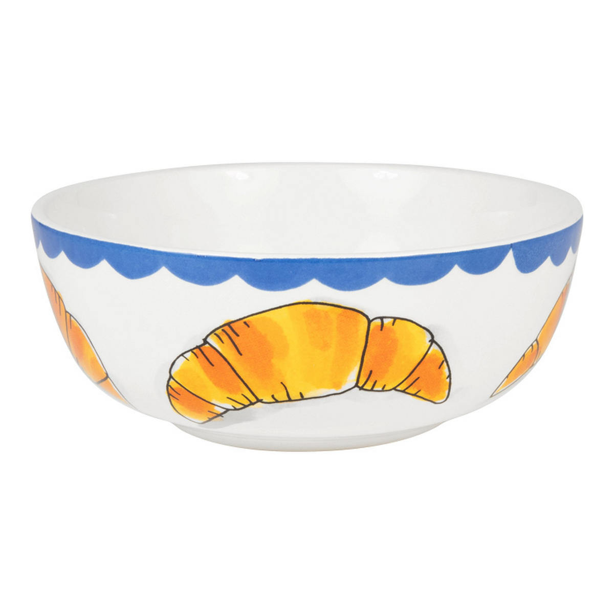 SCHALE Croissant in Bunt - 15cm - Multicolor, Keramik (15.5/6.7/15.5cm) - Blond Amsterdam