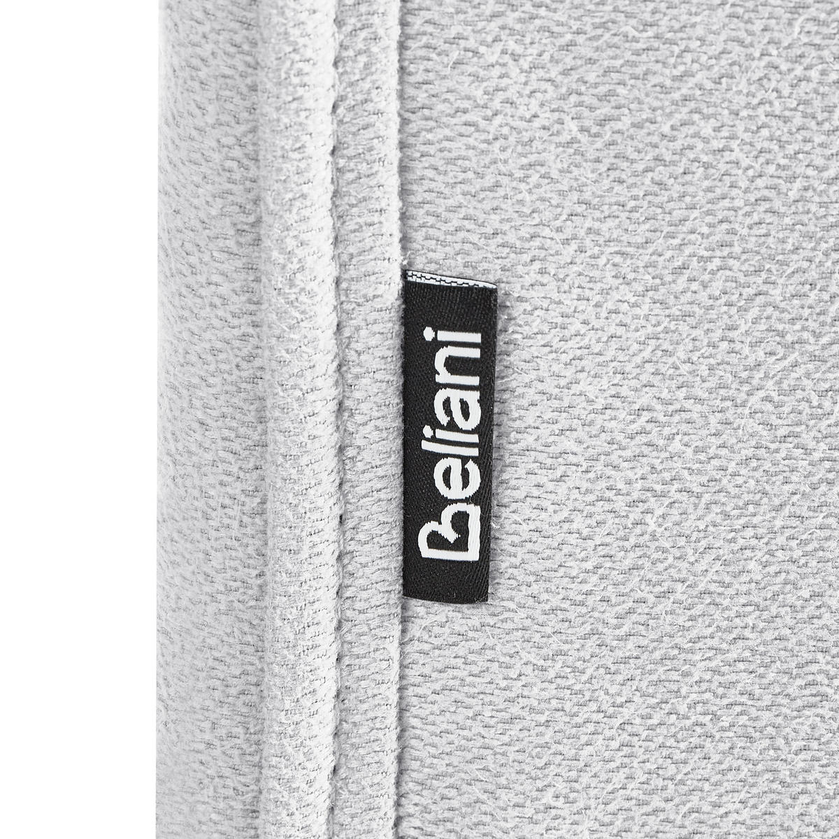 ESSZIMMERSTUHL 2er-Set Polsterbezug Grau Shirley - Grau, Holz/Textil (46/103/60cm) - Beliani