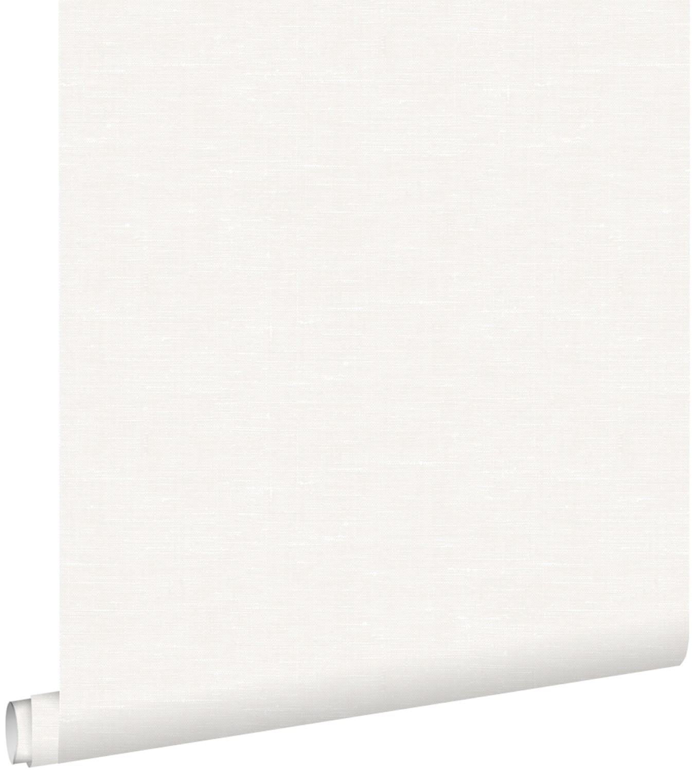 TAPETE Leinen-Optik 53 cm x 10.05 m - Weiß, Papier (53/1000cm) - ESTAhome