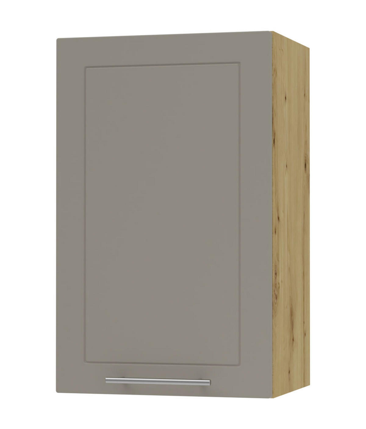 KÜCHENHÄNGESCHRANK Kvantum W2/45 Beige Matt / Eiche Artisan Matt 45 / 32,5 / 72cm - Beige/Eiche Artisan, Holz/Holzwerkstoff (45/72/32.5cm) - Feldmann-Wohnen