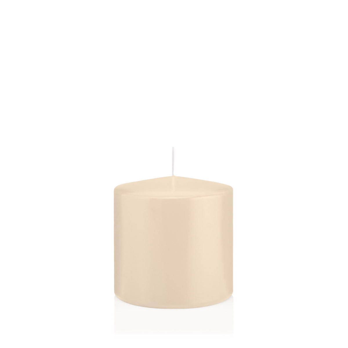 Wiedemann Kerzen Stumpenkerzen Creme 10 cm