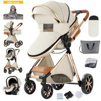 KINDERWAGENSET YV9-WEISS - Weiß, Metall (80/60cm) - Kaket