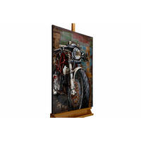 METALLBILD Bunt 60/90 cm - Multicolor, Metall (5/90cm) - KUNSTLOFT