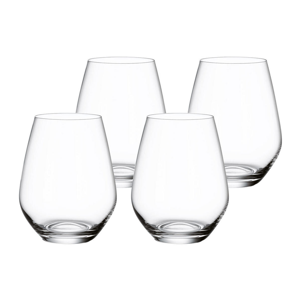 WASSERGLÄSER Ovid transparent 420 ml 4er Set - Transparent, Glas (0.42L) - Villeroy & Boch