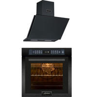 EH 6306 RS + AT 6455 s - Schwarz, Metall (59.4/54.3/59.4cm) - Kaiser Küchengeräte