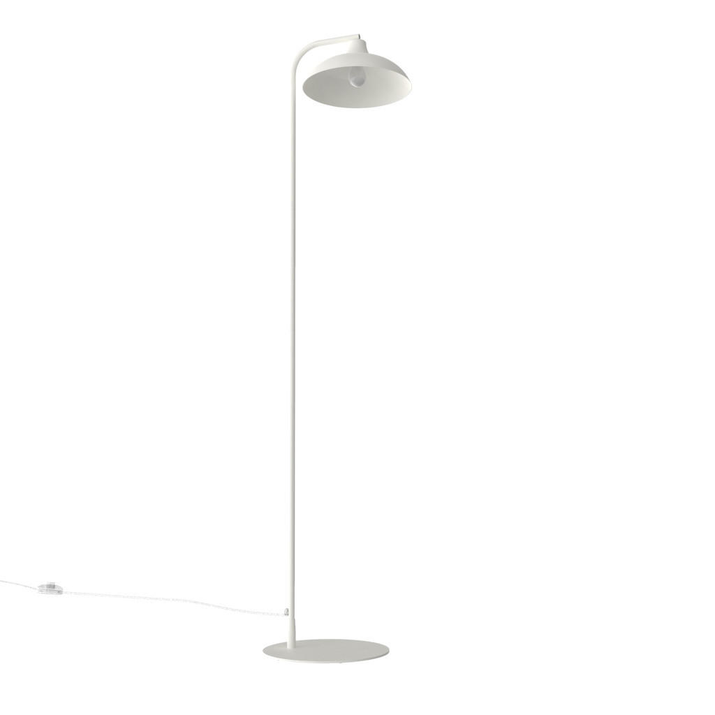 STEHLEUCHTE Parigina - Weiß, Metall (40/30/165cm) - Lumicom