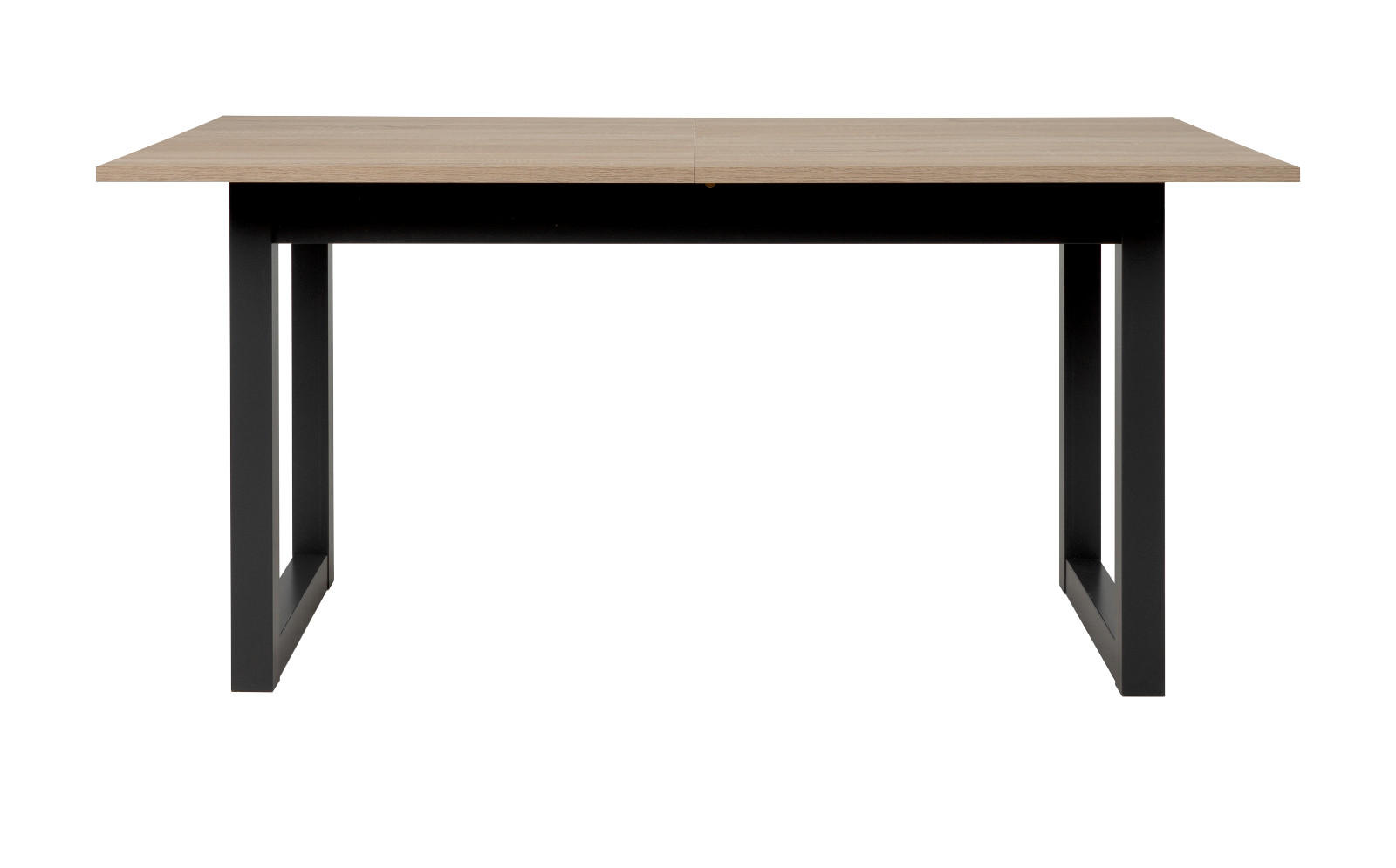 ESSTISCH Sonoma Eiche, Anthrazit Industrial, 160 - 200 cm, Küchentisch ausziehbar bis 8 Personen - Anthrazit/Sonoma Eiche, Holzwerkstoff (90/160/75cm) - Furn.Design