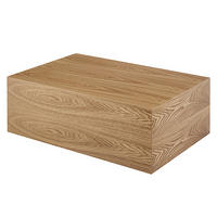 FURNIERTER COUCHTISCH - Rechteckig - Esche - Eschefarben, Holzwerkstoff (60/90/35cm) - home24