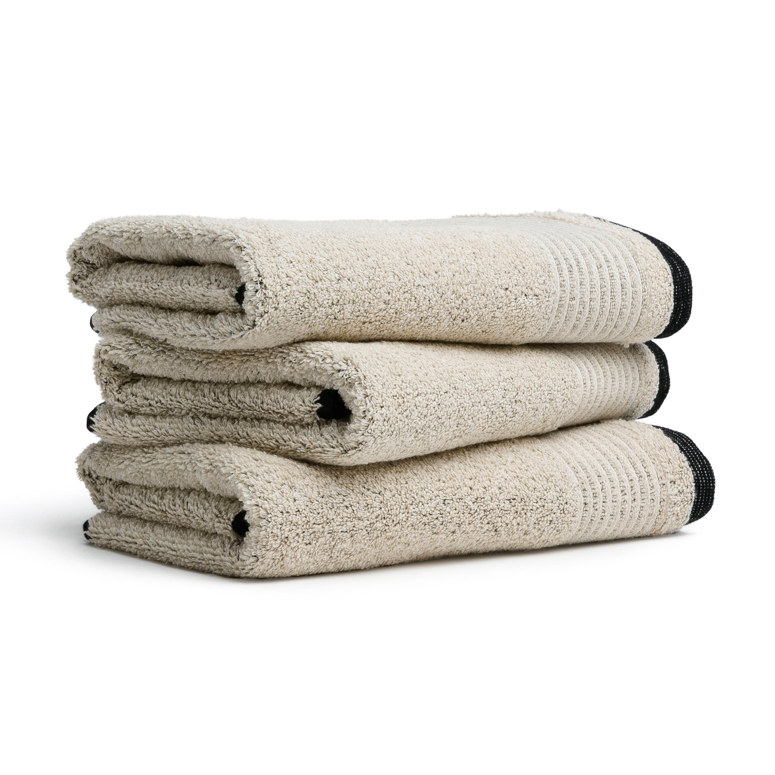 WASCHLAPPEN EDEN MELANGE MIT BIESENBORDÜRE NATUR - 081 - Naturfarben, Textil (20/15cm) - MÖVE