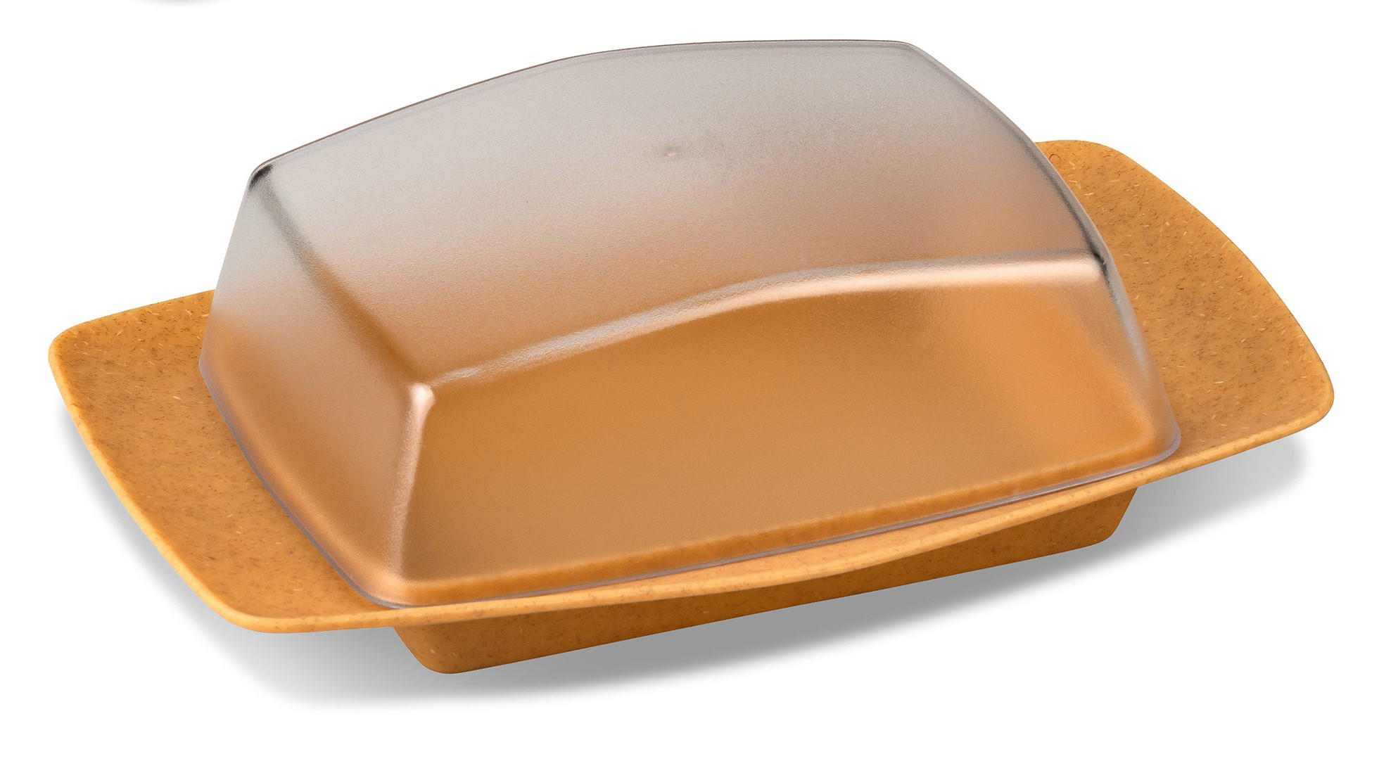 BUTTERDOSE Rio Nature wood 12,1/17,5/5,8 cm - Braun, Kunststoff (17.5/5.8/12.1cm) - KOZIOL