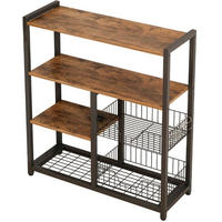 KÜCHENSCHRANK, braun 80/35/95 cm - Braun, Holzwerkstoff (80/95/35cm)